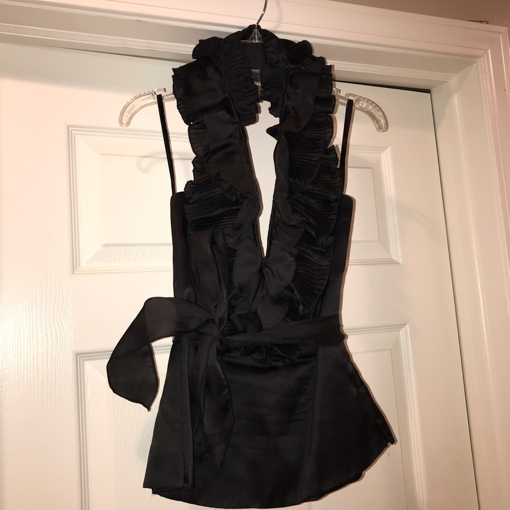 Black halter top - Picture 2 of 7